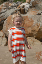 Load image into Gallery viewer, Organic Island Stripe Playsuit