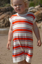 Load image into Gallery viewer, Organic Island Stripe Playsuit