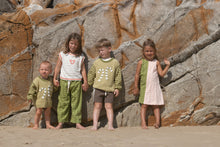 Load image into Gallery viewer, Organic Candy Cane Heart Vest | Milk