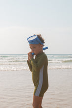 Load image into Gallery viewer, Zip Long Sleeve Onepiece | Leaf