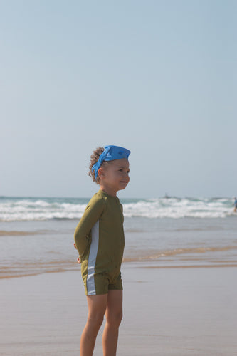 Zip Long Sleeve Onepiece | Leaf