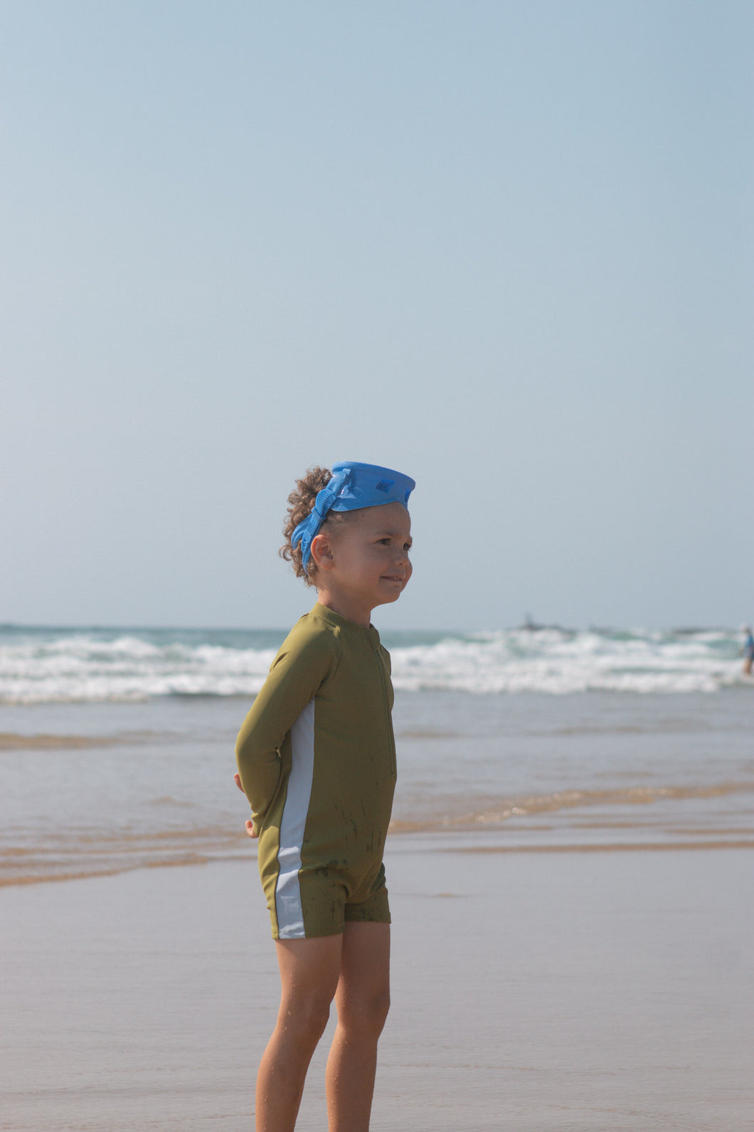 Zip Long Sleeve Onepiece | Leaf