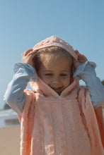 Load image into Gallery viewer, Terry Towelling Flow Poncho | Peachy