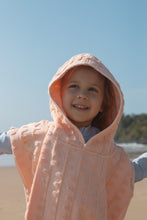 Load image into Gallery viewer, Terry Towelling Flow Poncho | Peachy