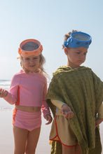 Load image into Gallery viewer, Terry Towelling Flow Poncho | Leaf