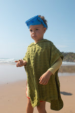 Load image into Gallery viewer, Terry Towelling Flow Poncho | Leaf