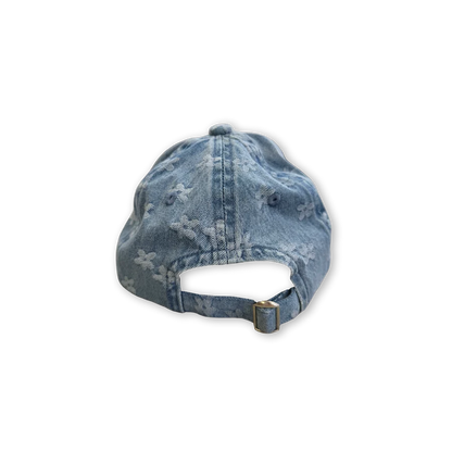 Daisy Denim Cap