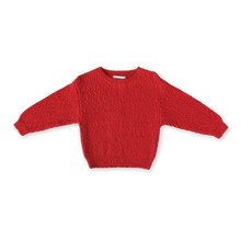 Load image into Gallery viewer, Organic Textured Boucle Knit Pull Over - Sauce