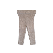 Load image into Gallery viewer, Organic Speckle Essential Knit Leggings - Oatmilk