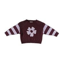 Load image into Gallery viewer, Bloom Knit Pull Over | Plum