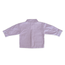 Load image into Gallery viewer, Organic Bloom Denim Shirt Jacket