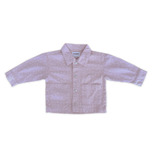 Load image into Gallery viewer, Organic Bloom Denim Shirt Jacket