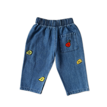 Load image into Gallery viewer, Organic Fruit Salad Denim Pants