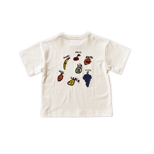Load image into Gallery viewer, Organic Fruit Salad Tee - Milk