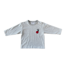Load image into Gallery viewer, Organic Fruit Salad LS Tee - Grey Marle