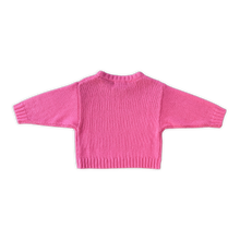 Load image into Gallery viewer, Merino Blend Knit Pull Over | Raspberry