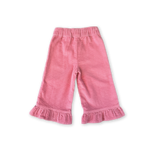 Load image into Gallery viewer, Organic Cord Frill Pant - Sorbet