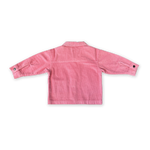 Load image into Gallery viewer, Organic Cord Shirt Jacket - Sorbet