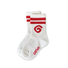 Load image into Gallery viewer, Swirl Cotton Socks - Milk