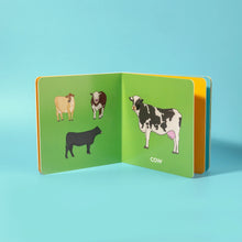 Load image into Gallery viewer, Animals on the Farm Board Book