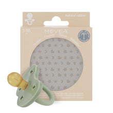 Load image into Gallery viewer, Natural Rubber Pacifier | Round | Moss Green
