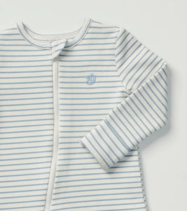 0.5TOG Warm Zippie | Dusk Blue Stripe