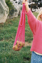 Load image into Gallery viewer, Merino Blend Knit Pull Over | Raspberry