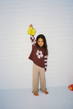 Load image into Gallery viewer, Organic Frill Knit Flares - Oatmilk