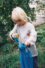 Load image into Gallery viewer, Organic Fruit Salad LS Tee - Grey Marle