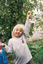 Load image into Gallery viewer, Organic Fruit Salad LS Tee - Grey Marle