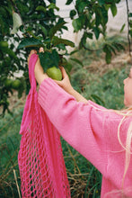 Load image into Gallery viewer, Merino Blend Knit Pull Over | Raspberry