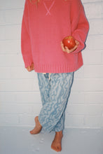 Load image into Gallery viewer, Merino Blend Knit Pull Over | Raspberry