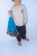 Load image into Gallery viewer, Organic Fruit Salad LS Tee - Grey Marle