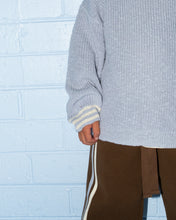 Load image into Gallery viewer, Organic Essential Textured Knit Pull Over - Haze