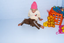 Load image into Gallery viewer, Merino Blend Rib Knit Beanie - Raspberry