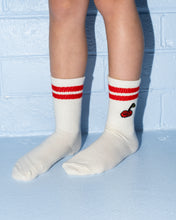 Load image into Gallery viewer, Fruit Salad Cotton Socks Milk 2pk