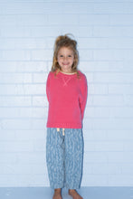 Load image into Gallery viewer, Merino Blend Knit Pull Over | Raspberry