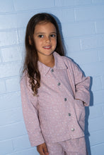 Load image into Gallery viewer, Organic Bloom Denim Shirt Jacket