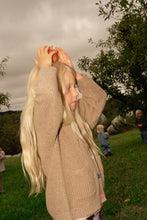 Load image into Gallery viewer, Organic Speckle Knit Cardigan - Oatmilk