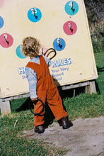 Load image into Gallery viewer, Organic Cord Overalls - Brick