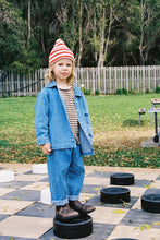 Load image into Gallery viewer, Organic Starlight Embroidery Denim Shirt Jacket