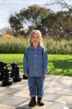 Load image into Gallery viewer, Organic Starlight Embroidery Denim Shirt Jacket