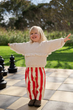 Load image into Gallery viewer, Organic Everyday Stripe Pant - Sauce