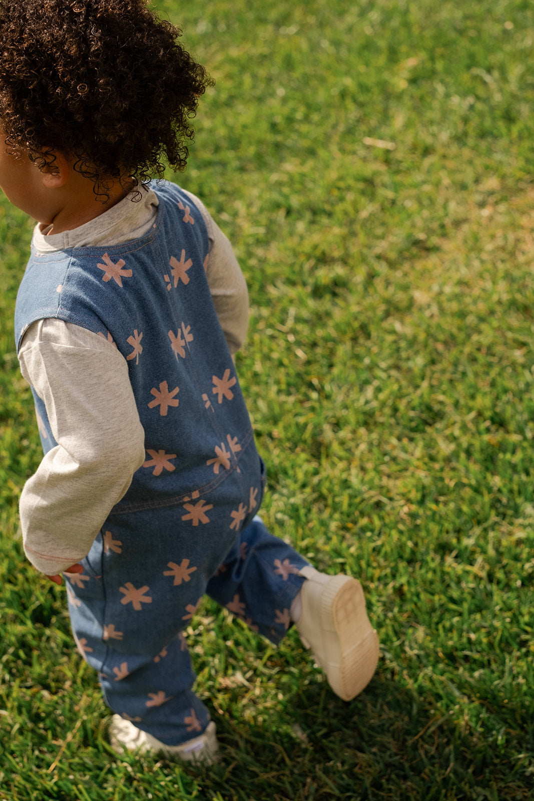 Organic Starlight Denim Jumpsuit