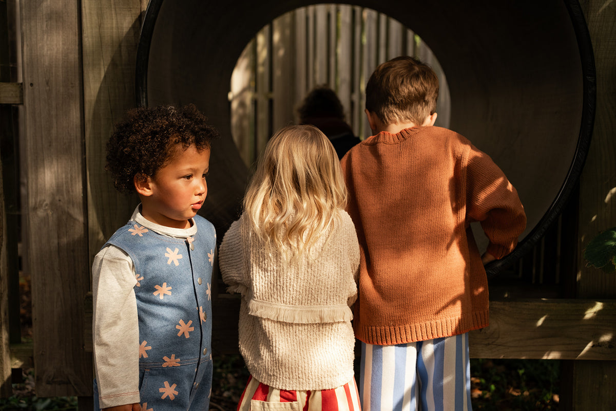 Organic Starlight Knit Pull Over - Earth