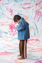 Load image into Gallery viewer, Quilted Swirl Denim Jacket