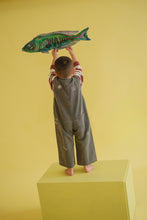Load image into Gallery viewer, Fishy Business Denim Jumpsuit - Ash