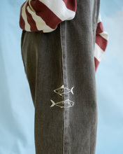 Load image into Gallery viewer, Fishy Business Denim Jumpsuit - Ash