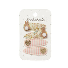 Load image into Gallery viewer, Petal Bunny Fabric Clip Set