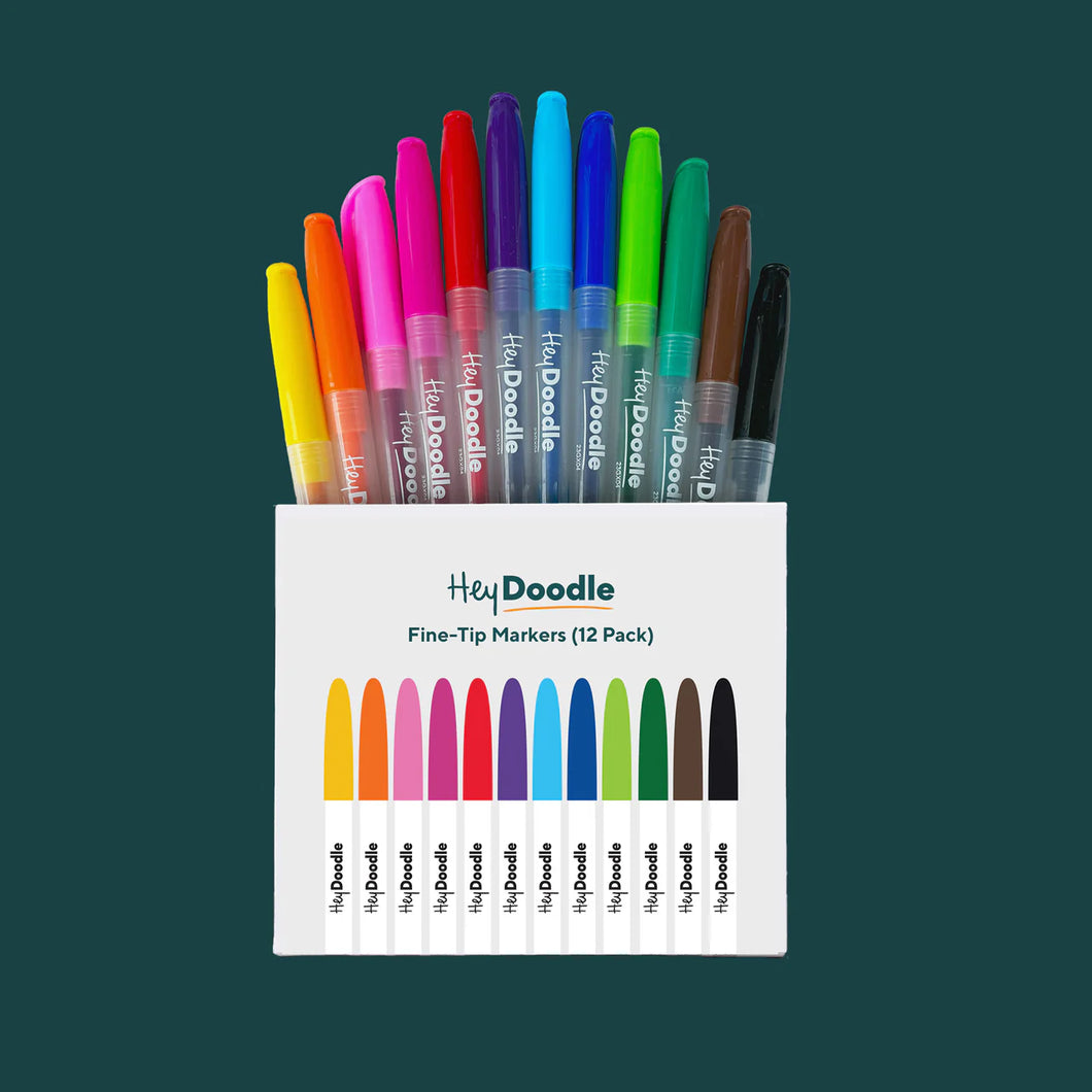 HeyDoodle Fine-Tip Pens set